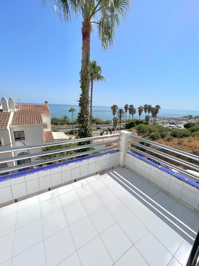 Fabulous Vacation In A 2 Bedroom Townhouse With 2 Terraces Overlooking The Sea, Suitable For 6 People 3 Swimming Pools Tennis And 200 Mts From The Sea El Faro Exterior foto