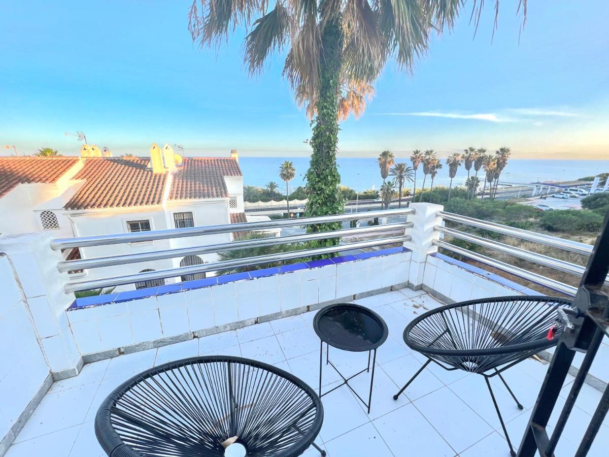 Fabulous Vacation In A 2 Bedroom Townhouse With 2 Terraces Overlooking The Sea, Suitable For 6 People 3 Swimming Pools Tennis And 200 Mts From The Sea El Faro Exterior foto